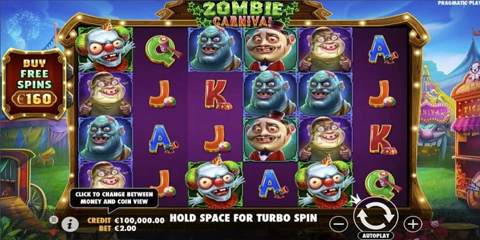 Fitur-Permainan-Slot-Zombie-Carnival